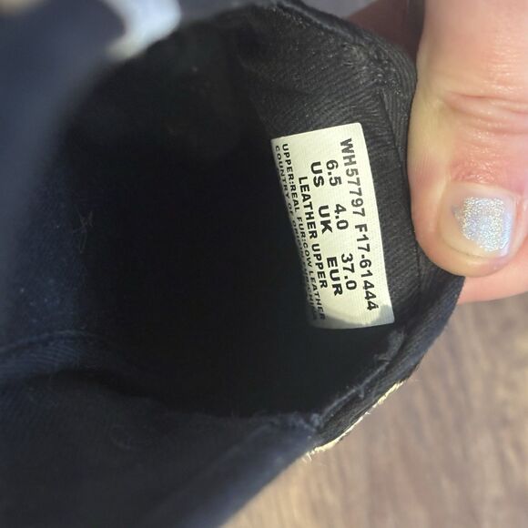 Kate Spade x Keds Sneakers Genuine Leather Leopard Print Calf Hair Slip On 6.5 - Picture 5 of 11